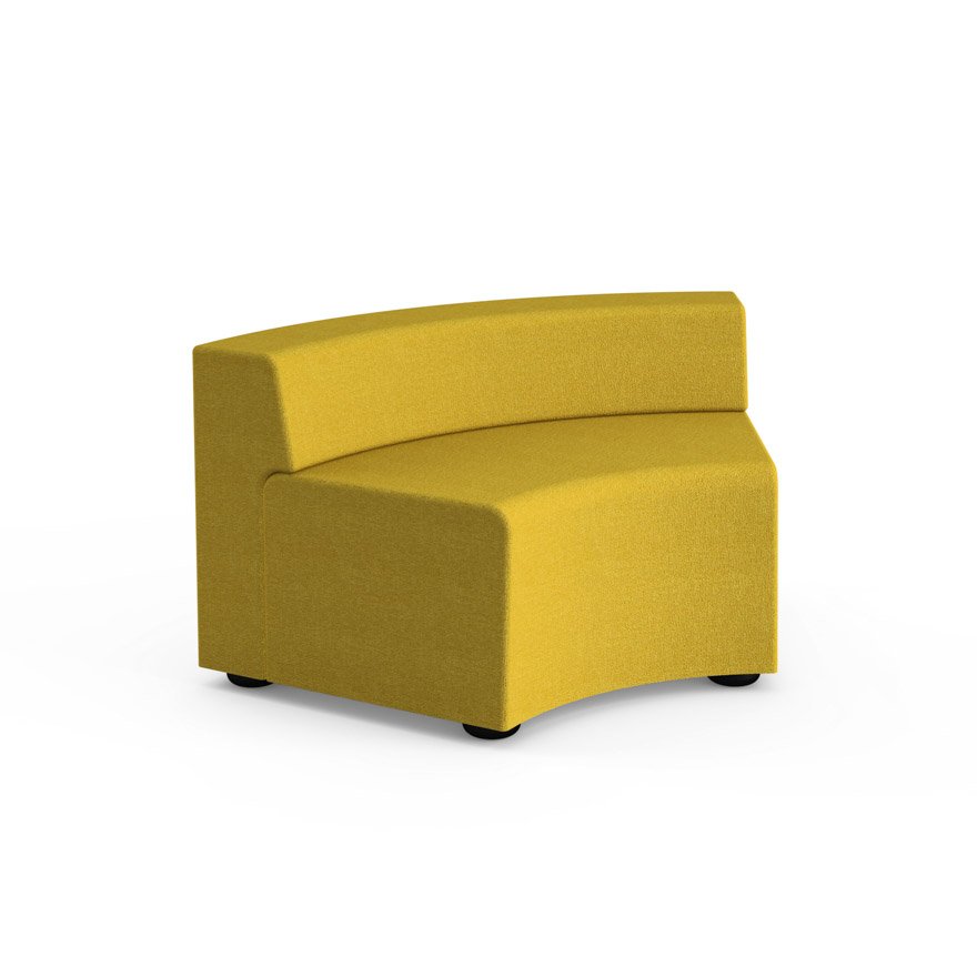 knoll-asientos-modulares-K bench con respaldo 60-03